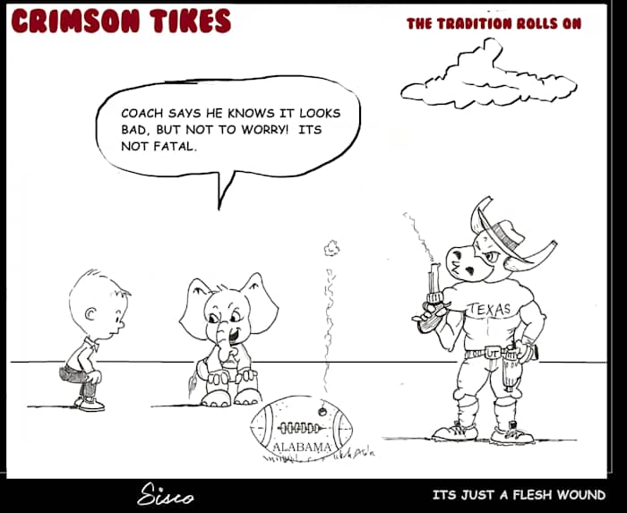 Crimson Tikes: It's Just a Flesh Wound